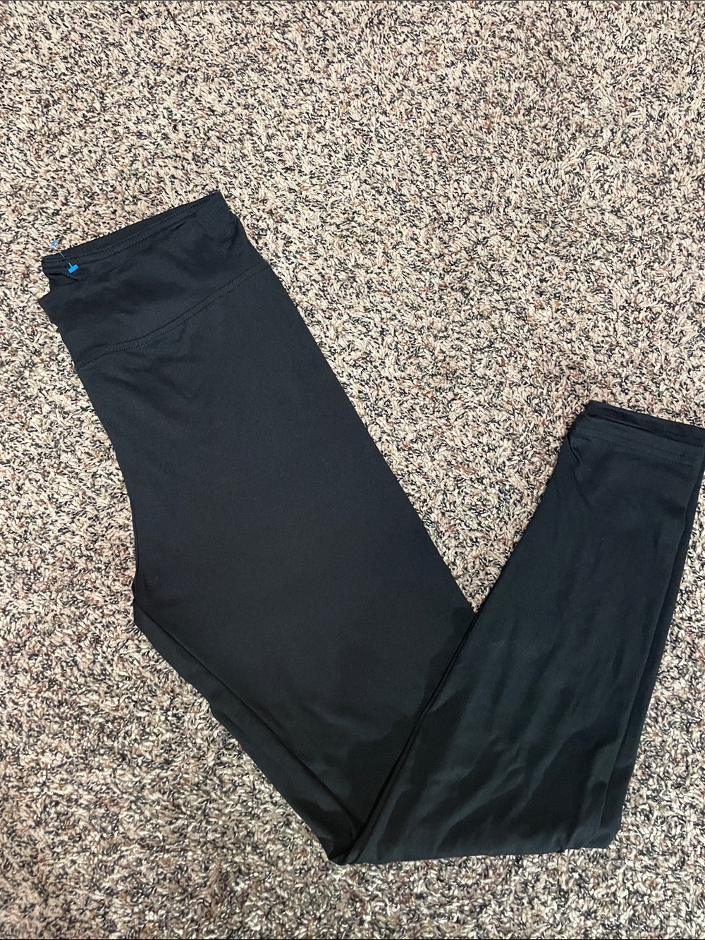 a new day High Rise Soft Stretchy Leggings Black Full Length Woman’s M NWOT
